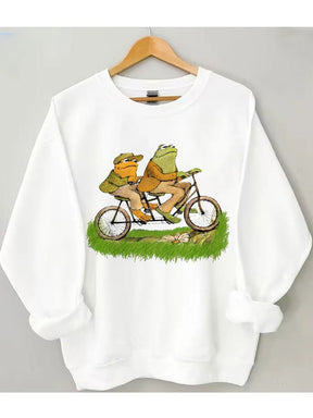 Women's Plus Size Frog And Toad Sweatshirt