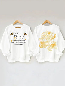 Women's Plus Size Bumble Bee Sweatshirt