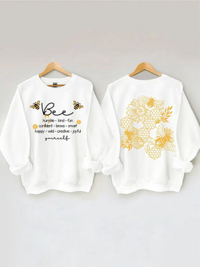 Women's Plus Size Bumble Bee Sweatshirt