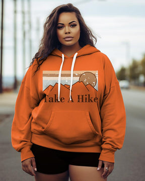 Women's Plus Take A Hike Hoodie