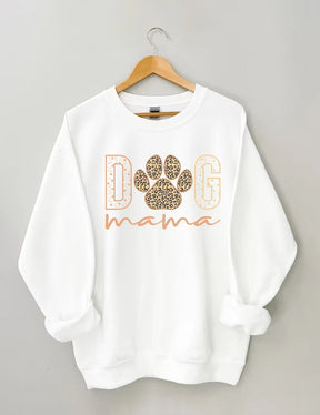 Women's Plus Size Dog Mama Sweatshirt