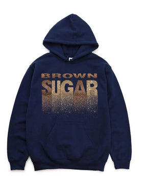 Women's Plus Size Brown Sugar Long Sleeve Hoodie