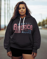 Women's Plus America The Beautiful Hoodie