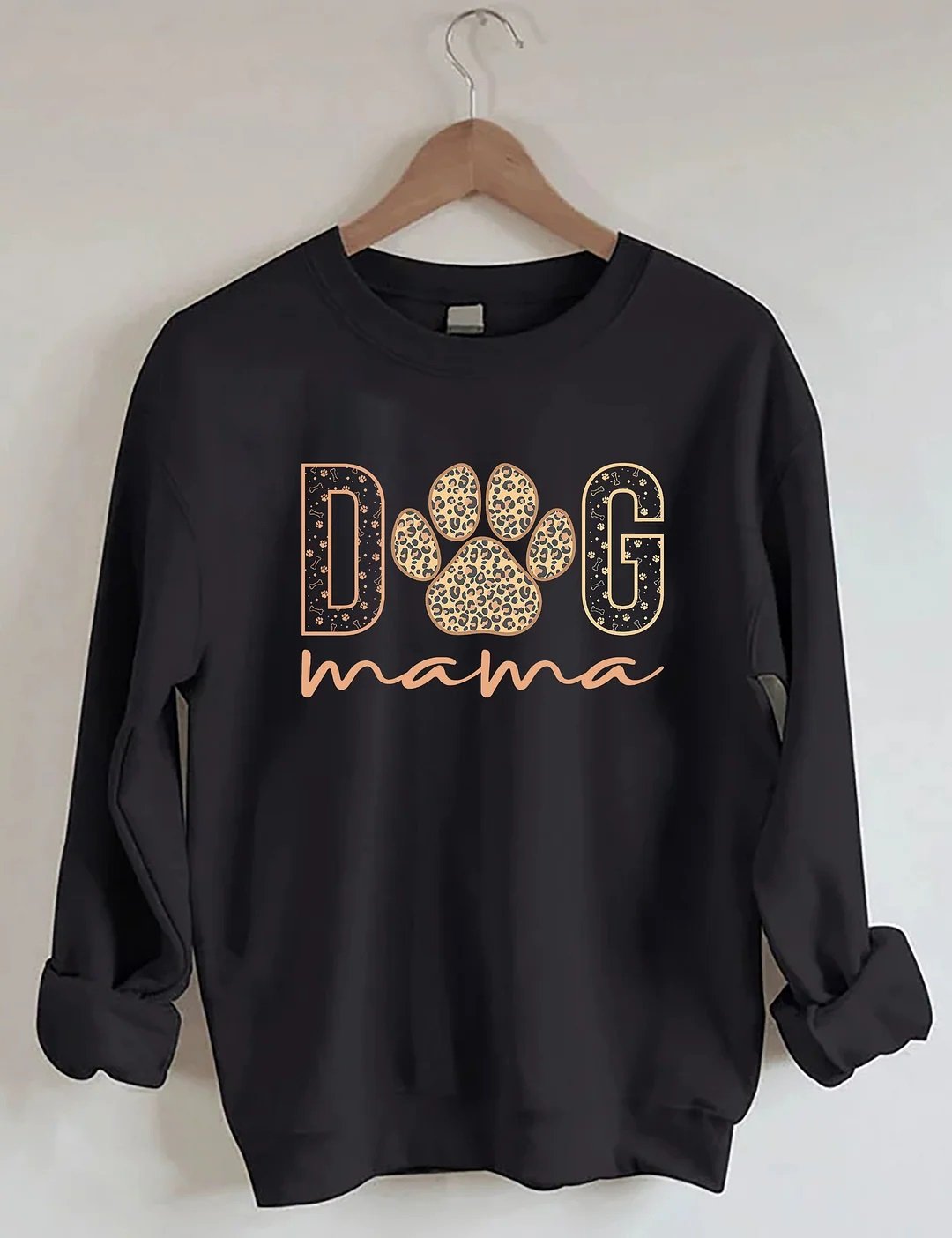 Women's Plus Size Dog Mama Sweatshirt