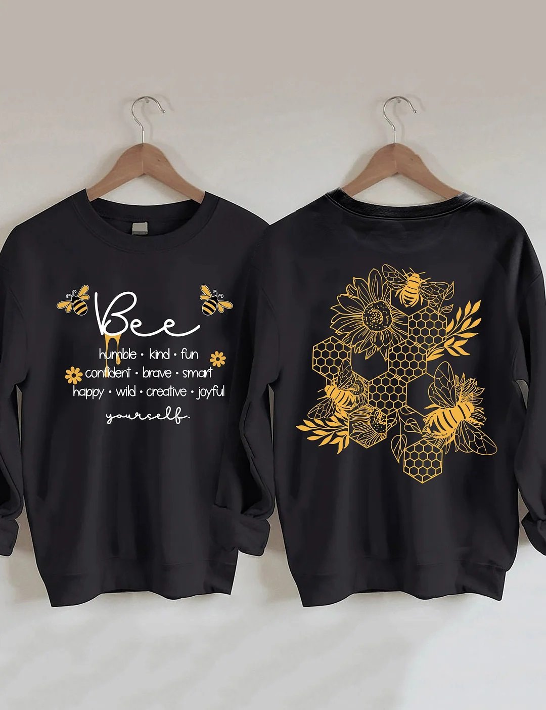 Women's Plus Size Bumble Bee Sweatshirt