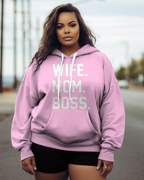 Women's Plus Yes Im Cold Hoodie