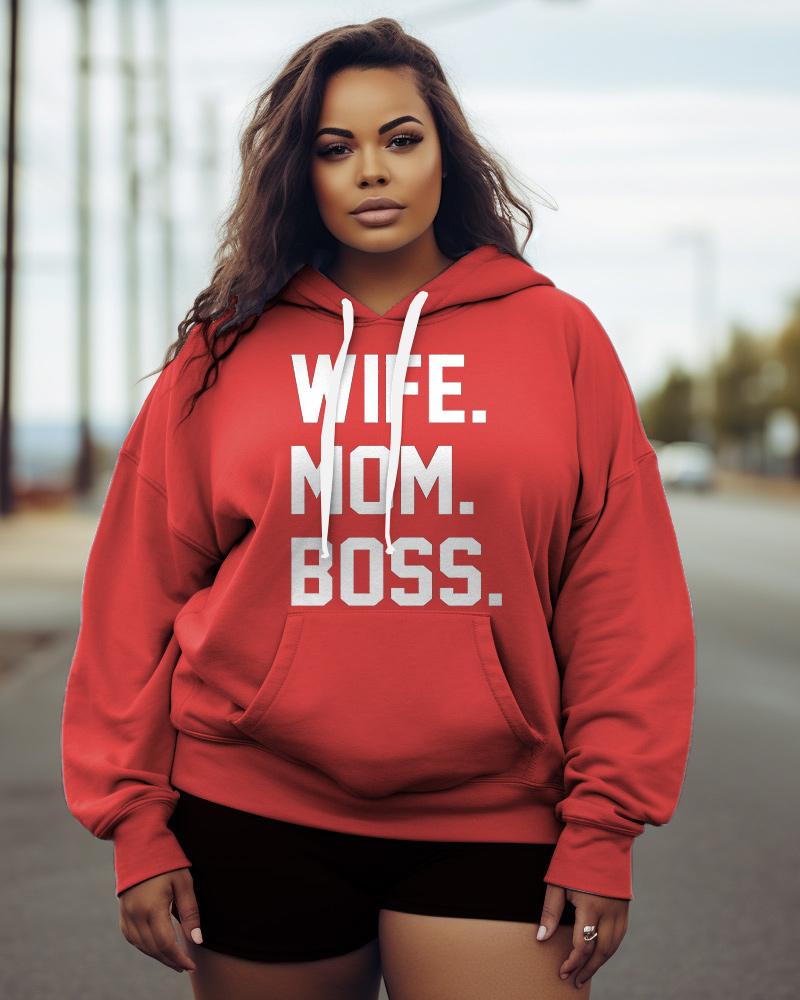 Women's Plus Yes Im Cold Hoodie