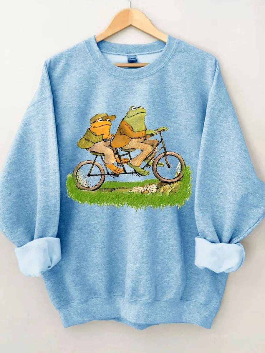 Women's Plus Size Frog And Toad Sweatshirt