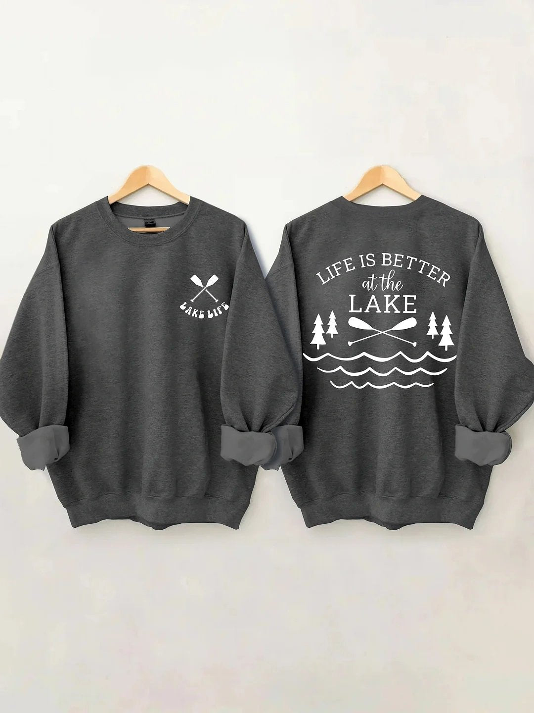 Women's Plus Size Life Is Better At The Lake Sweatshirt