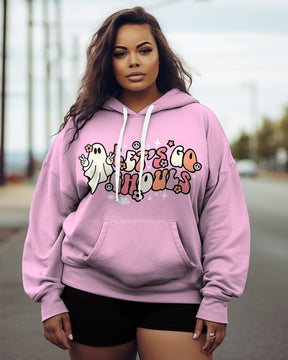 Women's Plus Lets Go Ghouls Hoodie