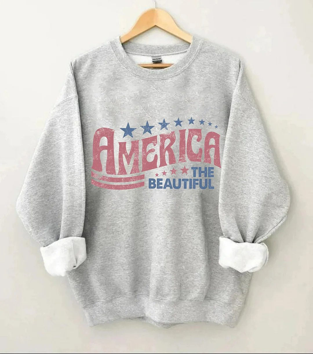 Women's Plus Size America The Beautiful Sweatshirt