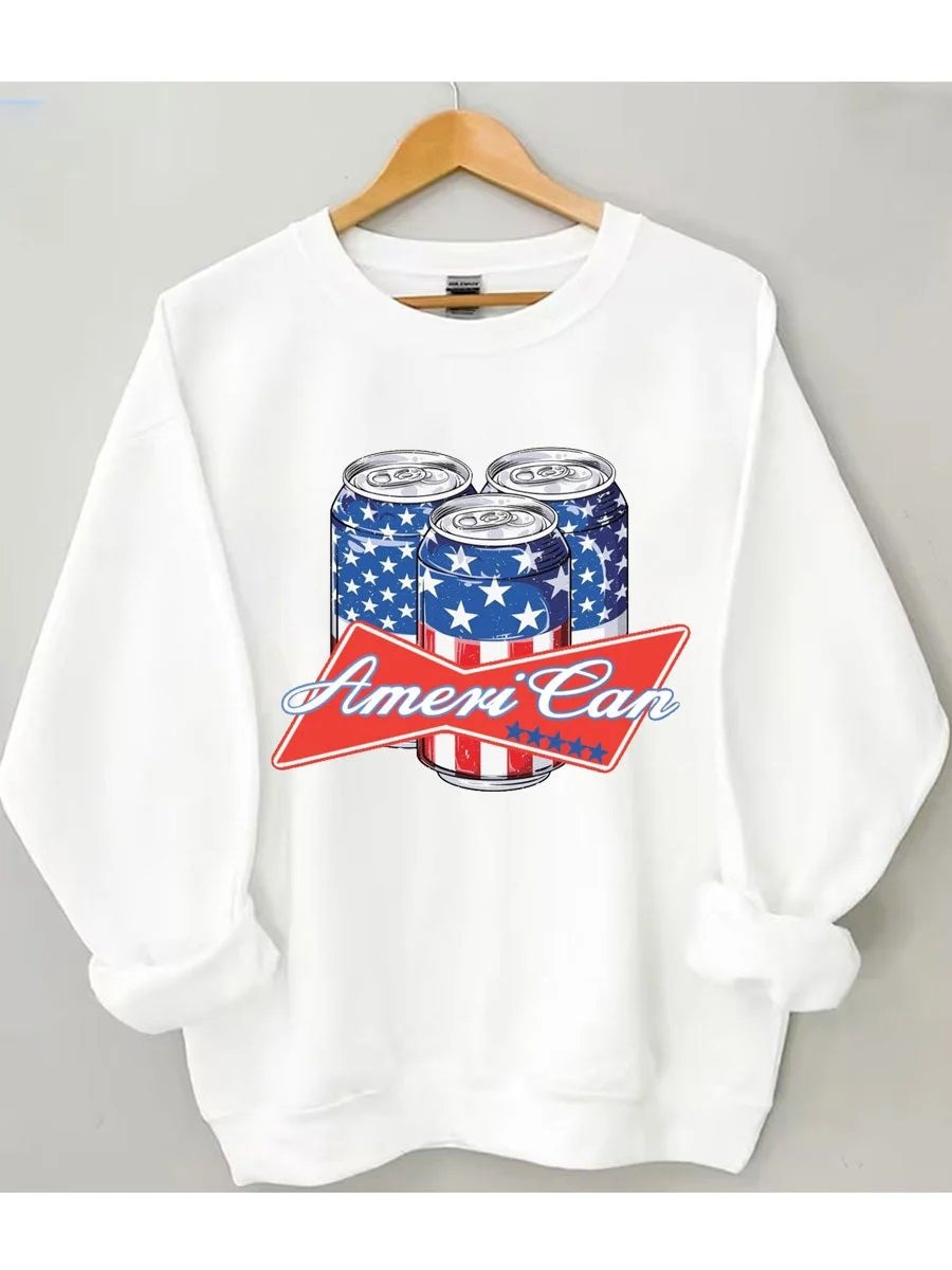 Women's Plus Size AmeriCan Sweatshirt