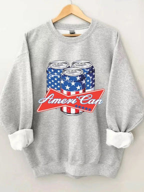 Women's Plus Size AmeriCan Sweatshirt