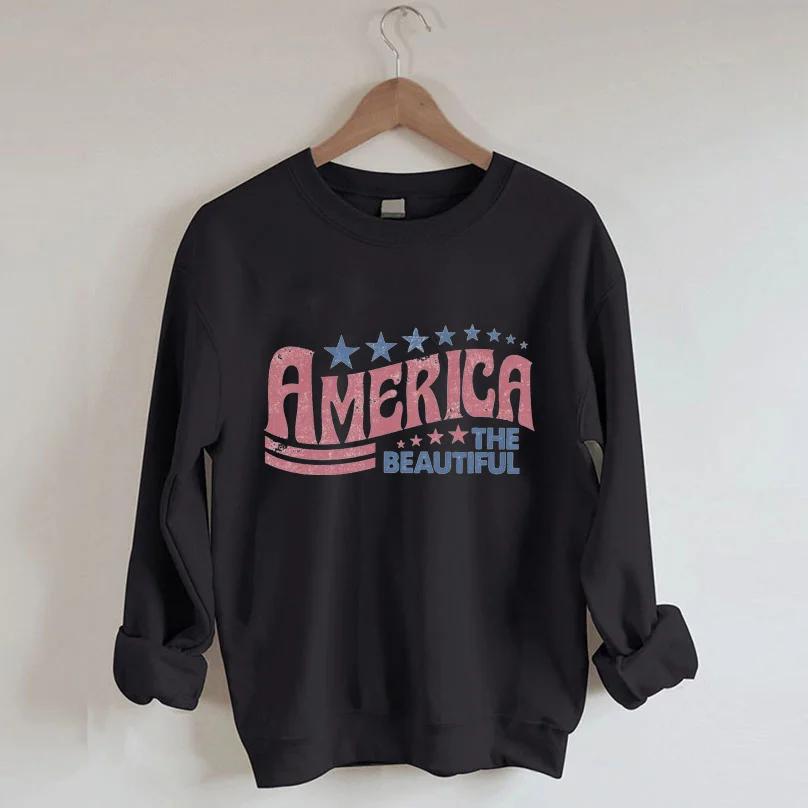 Women's Plus Size America The Beautiful Sweatshirt