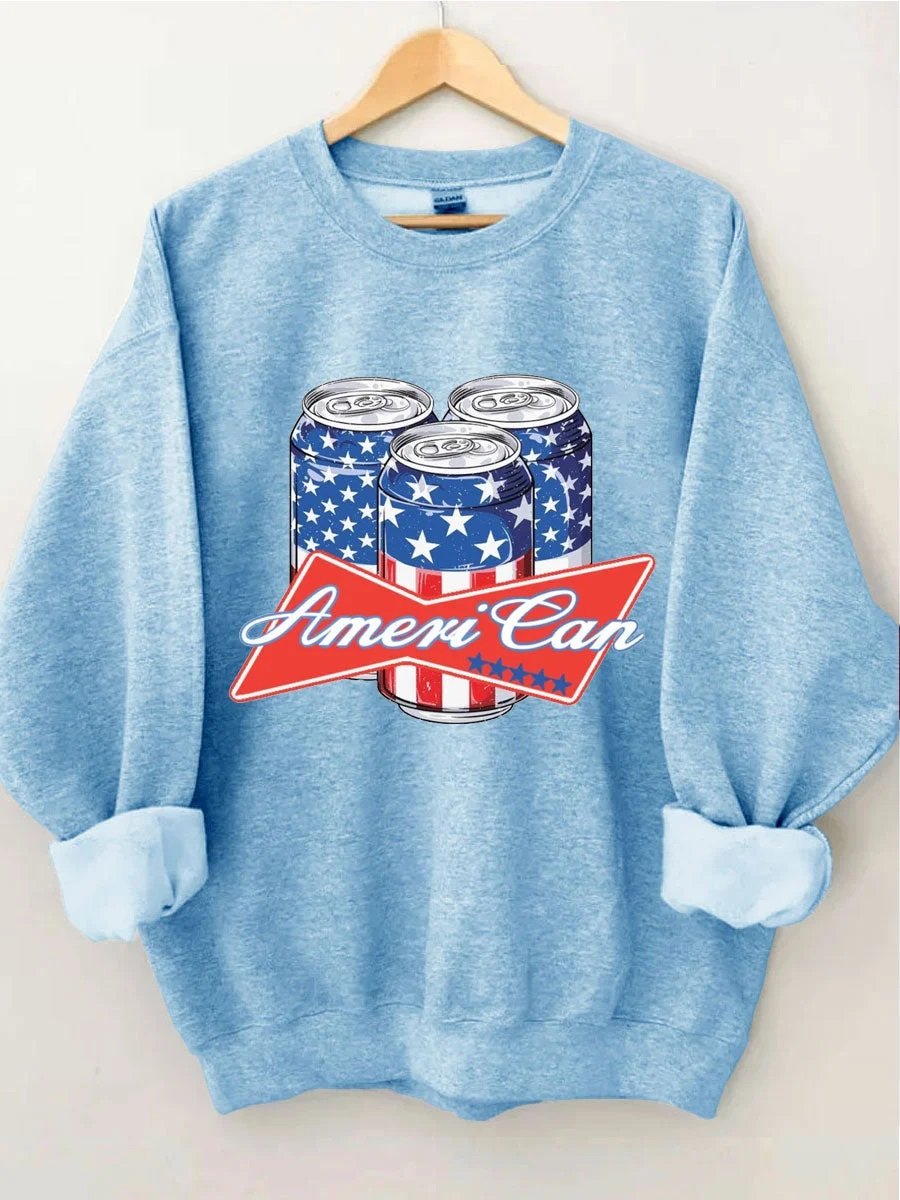 Women's Plus Size AmeriCan Sweatshirt