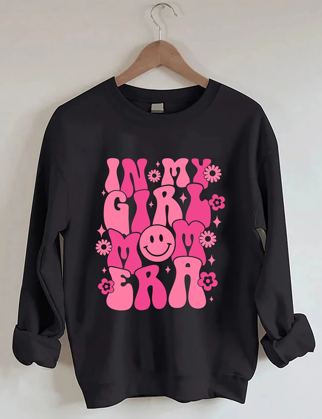 Women's Plus Size In My Girl Mom Era Sweatshirt