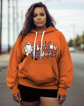 Women's Plus Lets Go Ghouls Hoodie