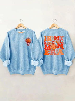 Women's Plus Size In My Basketball Mom Era Sweatshirt