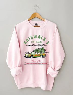 Women's Plus Size Griswold's Tree Farm Since 1989 Sweatshirt