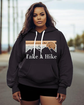 Women's Plus Take A Hike Hoodie