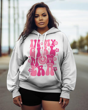 Women's Plus In My Girl Mom Era Hoodie