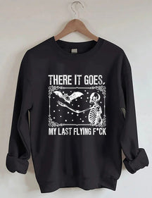 Women's Plus Size There It Goes My Last Flying Sweatshirt