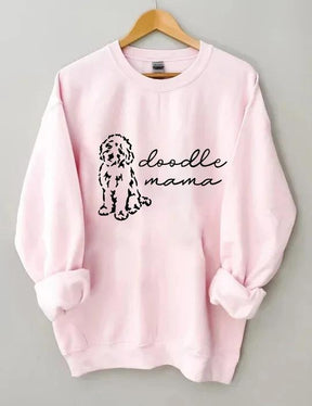 Women's Plus Size Doodle Mama Sweatshirt