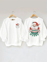 Women's Plus Size Santa's Coming To Town Sweatshirt