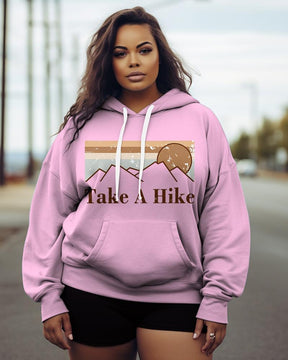 Women's Plus Take A Hike Hoodie