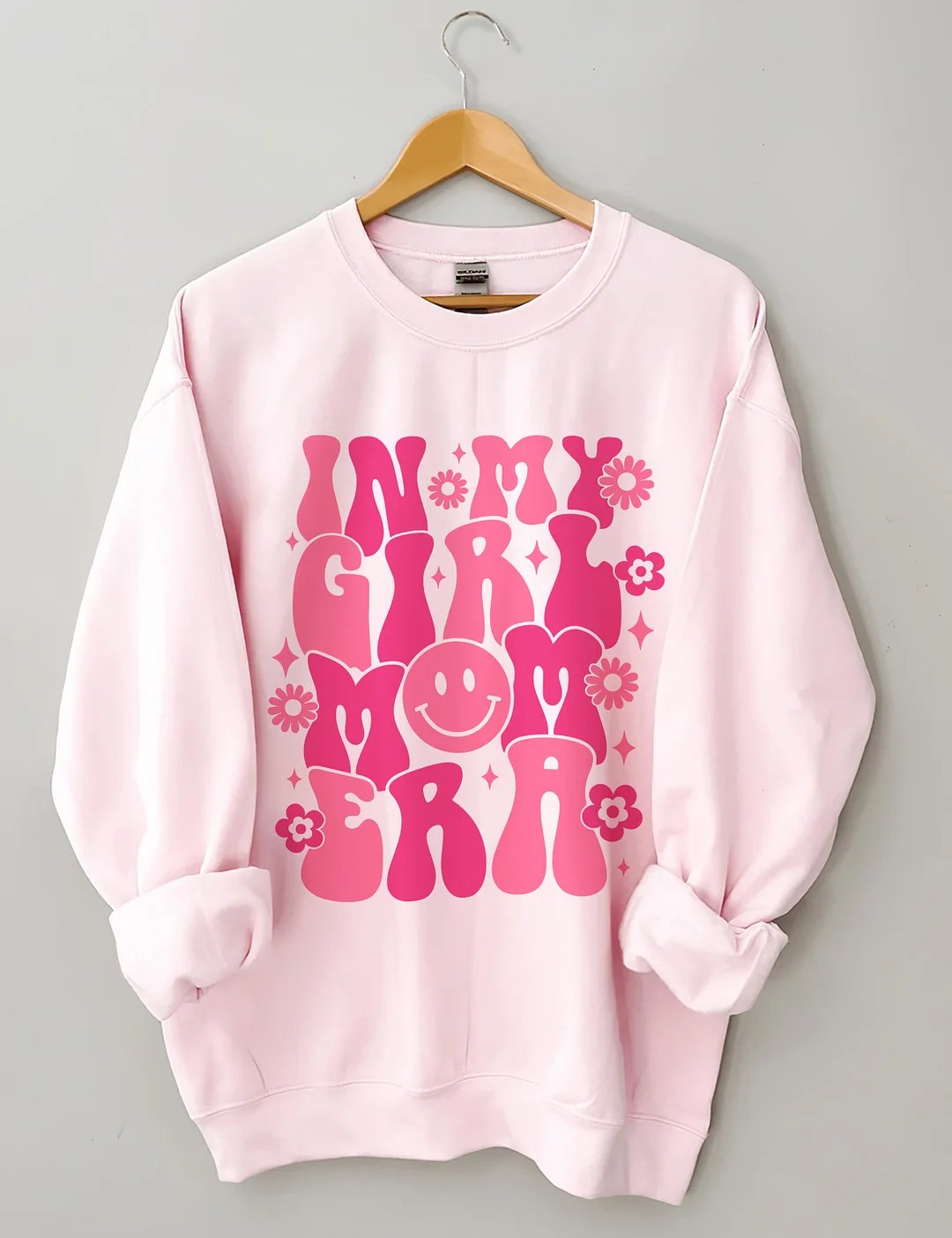 Women's Plus Size In My Girl Mom Era Sweatshirt