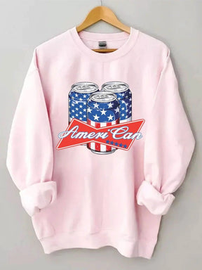 Women's Plus Size AmeriCan Sweatshirt