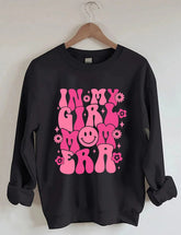 Women's Plus Size In My Girl Mom Era Sweatshirt