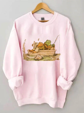 Women's Plus Size Frog And Toad Sweatshirt