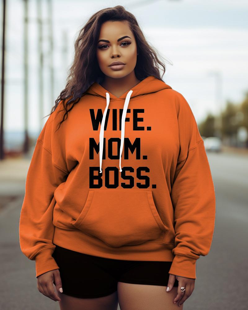 Women's Plus Yes Im Cold Hoodie