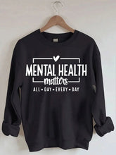 Women's Plus Size Mental Health Matters Sweatshirt