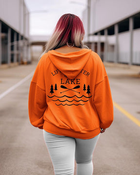 Women's Plus Life Is Better At The Lake Hoodie