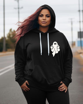 Women's Plus Spook Around And Find Out Hoodie