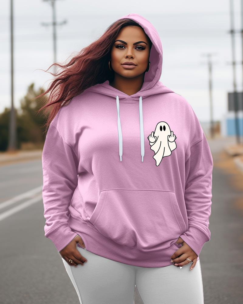 Women's Plus Spook Around And Find Out Hoodie