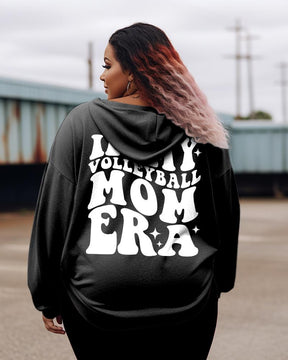 Women's Plus In My Volleyball Mom Era Hoodie