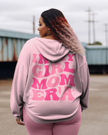 Women's Plus In My Girl Mom Era Hoodie