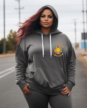 Women's Plus Overstimulated Moms Club Hoodie