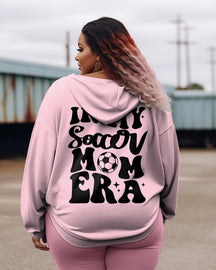 Women's Plus In My Soccer Mom Era Hoodie