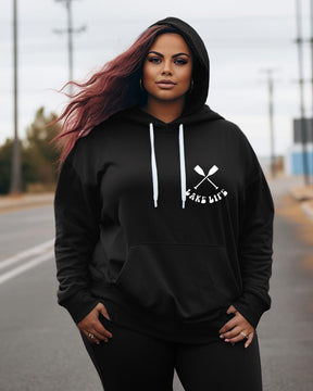 Women's Plus Life Is Better At The Lake Hoodie