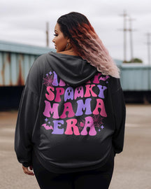 Women's Plus In My Spooky Mama Era Hoodie