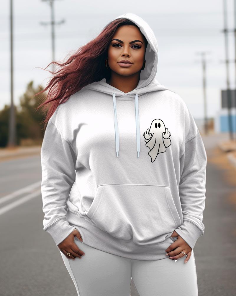 Women's Plus Spook Around And Find Out Hoodie