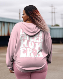 Women's Plus In My Cheer Mom Era Hoodie