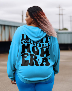 Women's Plus In My Volleyball Mom Era Hoodie