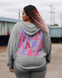 Women's Plus In My Spooky Mama Era Hoodie