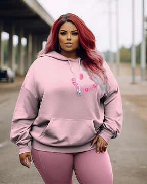 Women's Plus In My Girl Mom Era Hoodie