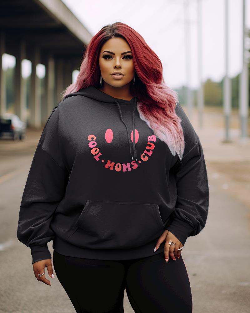 Women's Plus In My Mom Era Hoodie